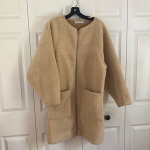 Sideline Clothing Sherpa Jacket, size Large